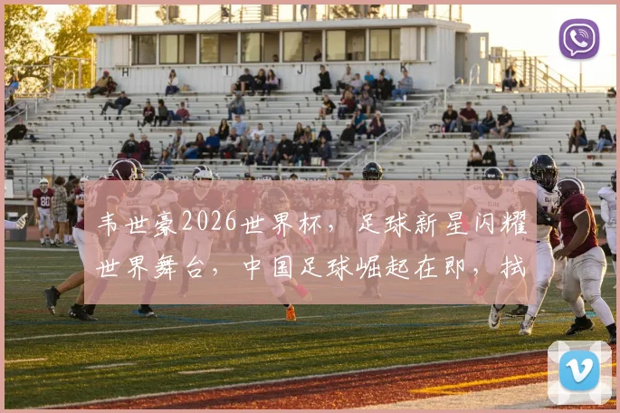 韦世豪2026世界杯，足球新星闪耀世界舞台，中国足球崛起在即，拭目以待